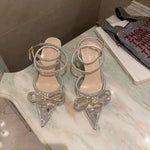 Giselle Bow Rhinestone Heel