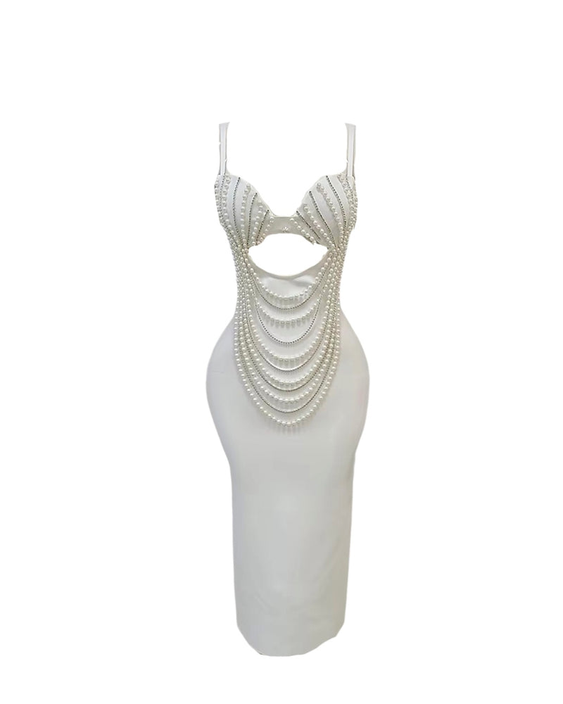 Monalysa Pearl Bandage Midi