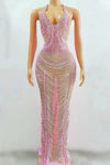 Celeste Rhinestone Gown