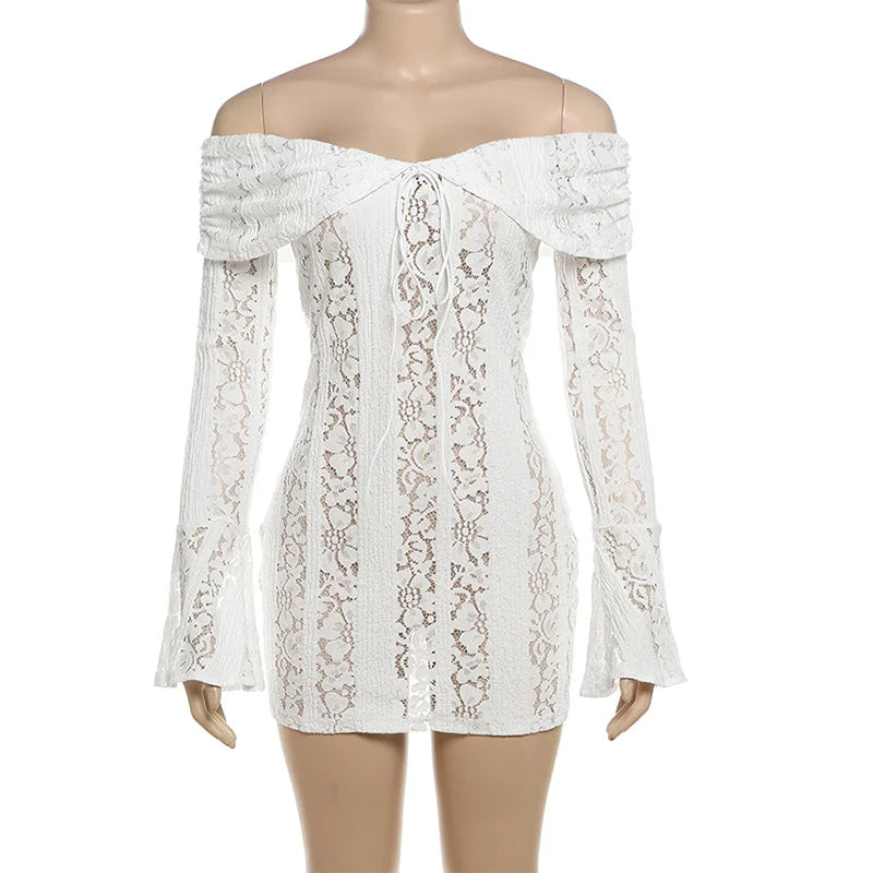 Bardot Lace Mini