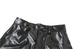 Stacy Faux Leather Two Piece