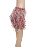 Sorai Tassel Mini Skirt