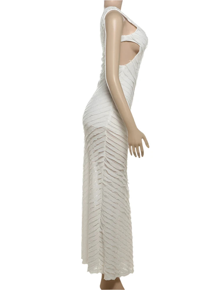 Karina Textured Maxi Dress