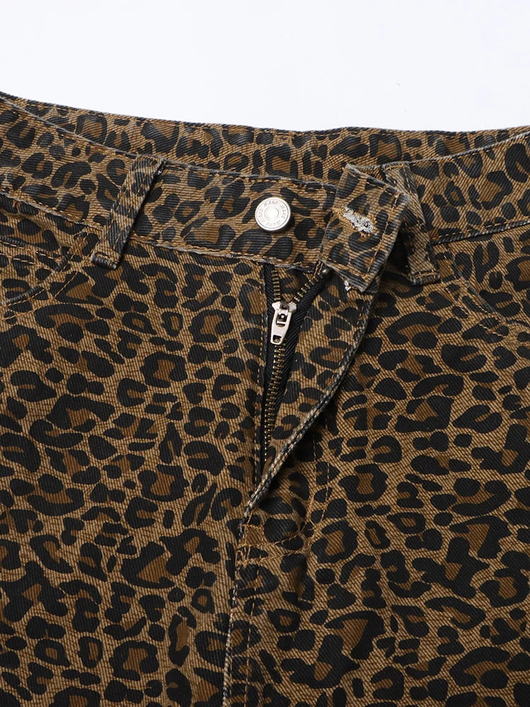 Mini Flare Leopard Jean