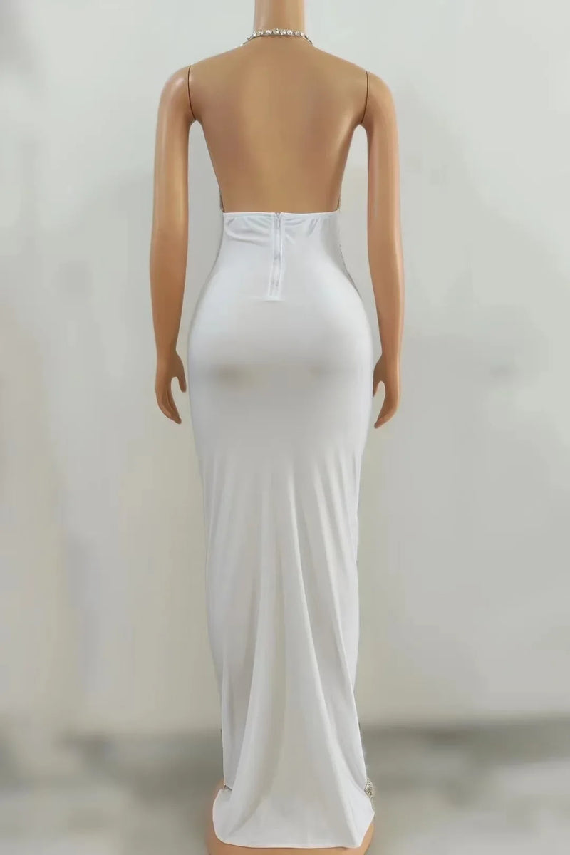 Celeste Rhinestone Gown
