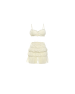 Anastasia Ruffle Two Piece Skirt Set