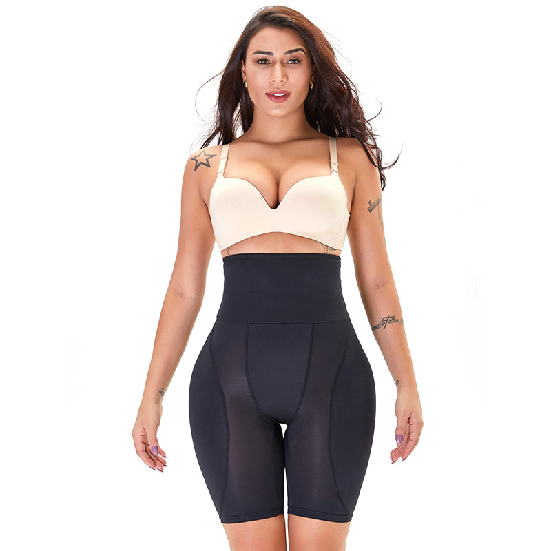 #BOOTYGOALS Padded High Rise Biker Short