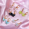 Butterfly Drop Earrings