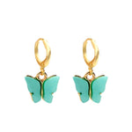 Butterfly Drop Earrings