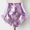 The Metallic Ruffle Shorts