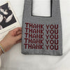 Thank You Sequined Mini Bag